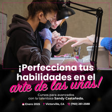 Taller de uñas avanzado con Sandy Castañeda